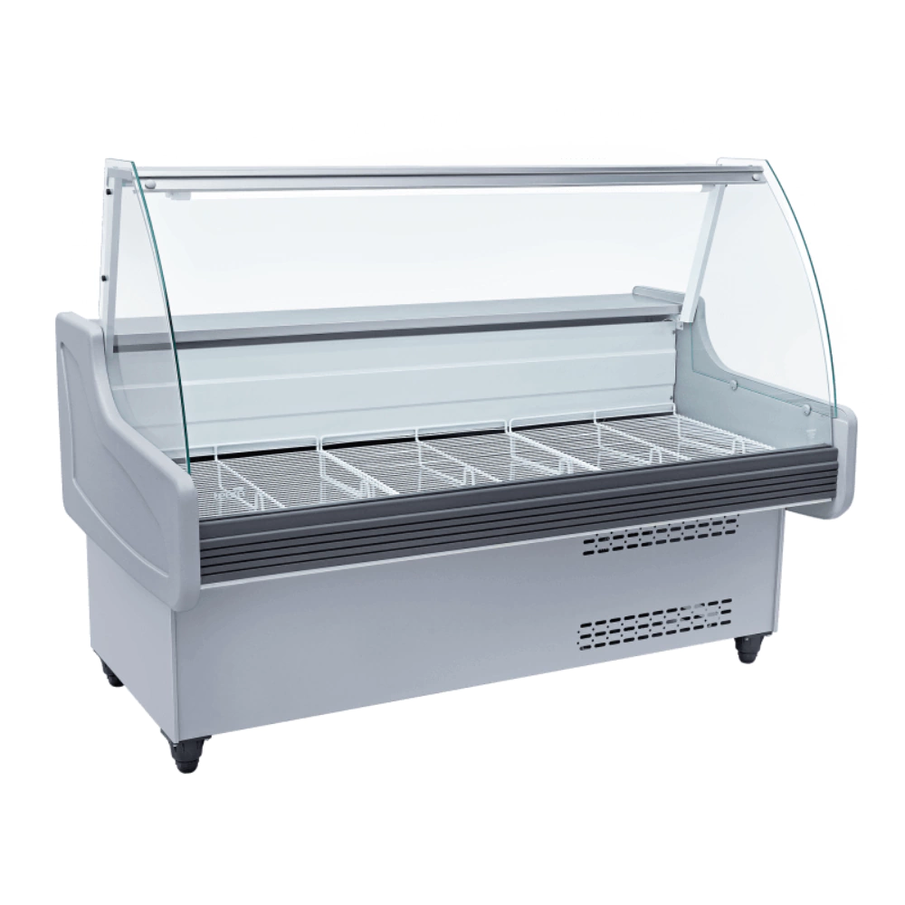 Batea carnicera vidrio curvo 2 y  240 mts