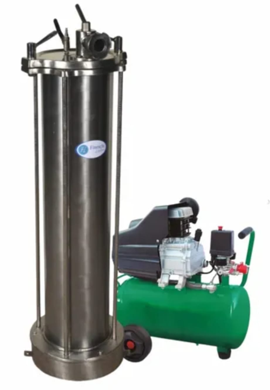 Embutidora neumática de 40 lts